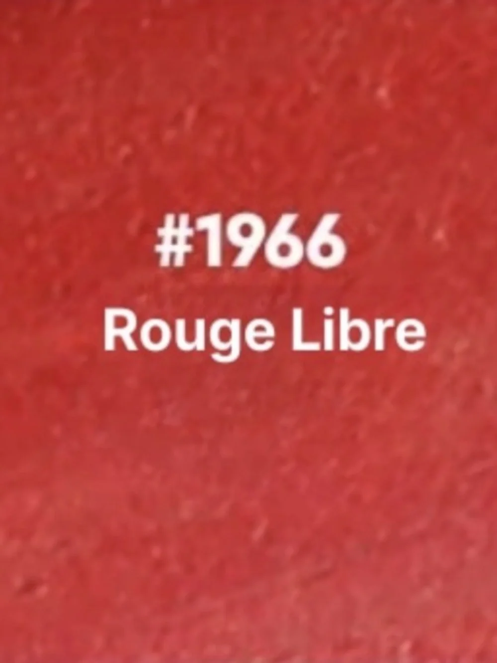 Yves Saint Laurent The Slim Leather-Matte Lipstick 1966 Rouge Libre LIMITED